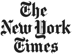 the new york times logo dark