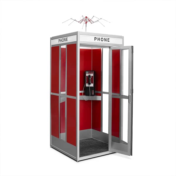 Cubicall Bill Ted PhoneBooth a-open