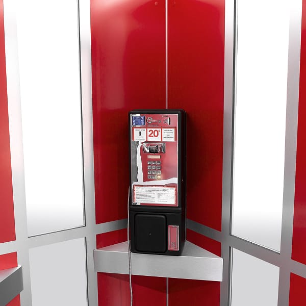 Cubicall Bill Ted PhoneBooth phone offhook