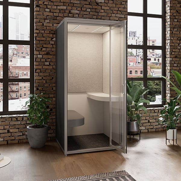 prefabricated home phone booth